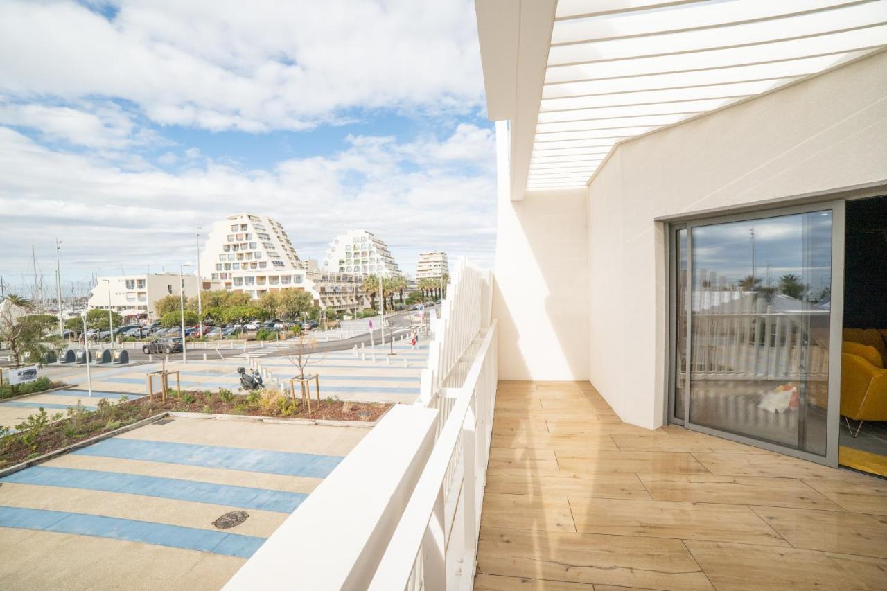 Luxury Mind: Beachfront Oasis with Private Parking La Grande-Motte Exterior photo