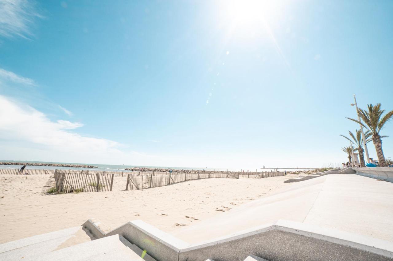 Luxury Mind: Beachfront Oasis with Private Parking La Grande-Motte Exterior photo