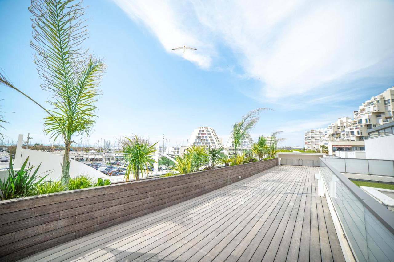 Luxury Mind: Beachfront Oasis with Private Parking La Grande-Motte Exterior photo